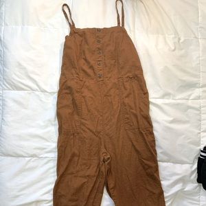 Old Navy Rust Wide Leg Jumpsuit